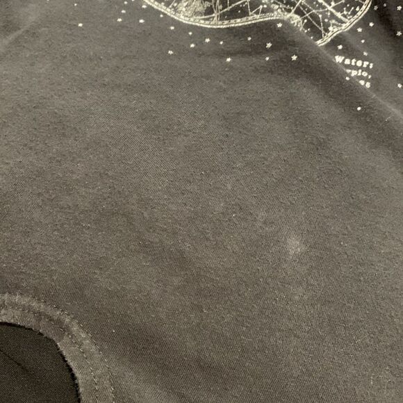 Fifth Sun Astrology Tied Gray T-Shirt Large - Picture 5 of 5